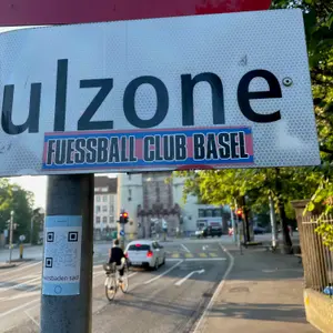 FC Basel 1893 street sticker #2529 -- Switzerland football