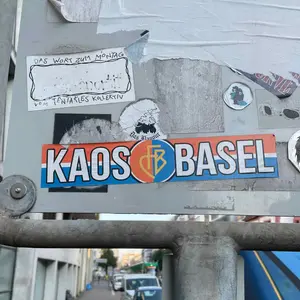 FC Basel 1893 street sticker #2533 -- Switzerland football