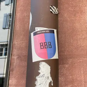 FC Basel 1893 street sticker #2541 -- Switzerland football