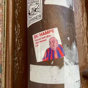 FC Basel 1893 street sticker #2542 -- Switzerland football