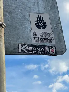 Besiktas JK football sticker #3423 found in this city