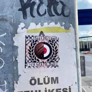 Besiktas JK football sticker #3459 found in this city