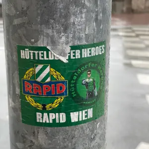 SK Rapid Wien football sticker #4791 found in this city