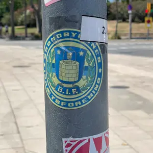 Brondby IF football sticker #4364 found in this city