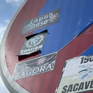 HNK Hajduk Split football sticker #3849 found in this city