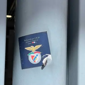 SL Benfica football sticker #3797 found in this city