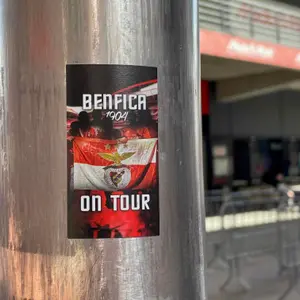 SL Benfica football sticker #3821 found in this city