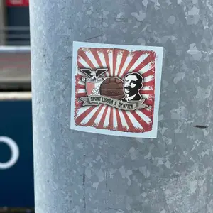 SL Benfica football sticker #3836 found in this city