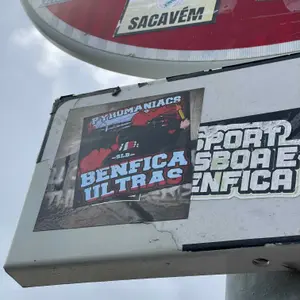 SL Benfica football sticker #3848 found in this city