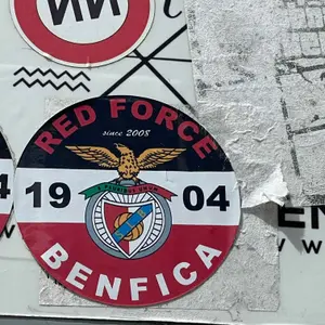 SL Benfica football sticker #3855 found in this city
