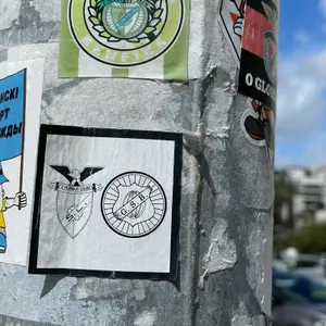 SL Benfica football sticker #3856 found in this city
