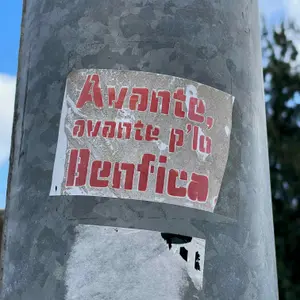 SL Benfica football sticker #3870 found in this city