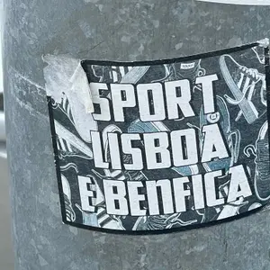 SL Benfica football sticker #3878 found in this city