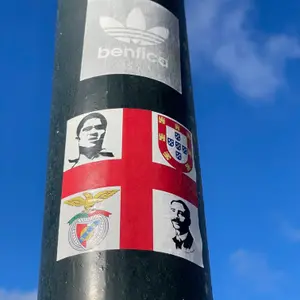 SL Benfica football sticker #4599 found in this city