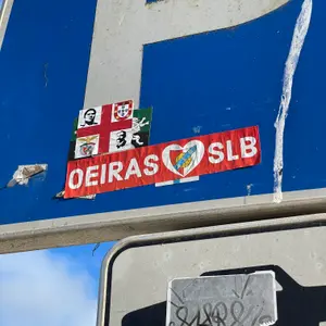 SL Benfica football sticker #4601 found in this city