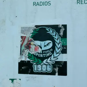 Sporting CP football sticker #3734 found in this city