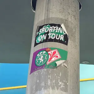 Sporting CP football sticker #3766 found in this city