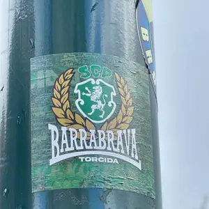 Sporting CP football sticker #3932 found in this city