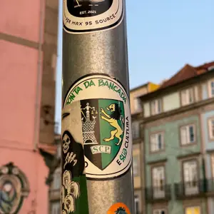 Sporting CP football sticker #4639 found in this city