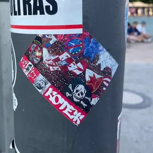FK Crvena zvezda football sticker #2360 found in this city