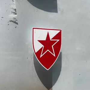 FK Crvena zvezda street sticker #2498 -- Serbia football