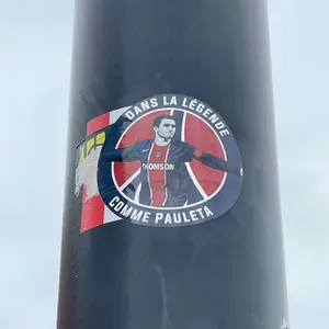 Paris Saint-Germain football sticker #4270 found in this city