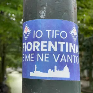 ACF Fiorentina street sticker #2791 -- Italy football