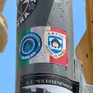 SSC Napoli football sticker #4497 found in this city