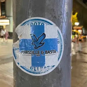 Olympique de Marseille football sticker #3097 found in this city