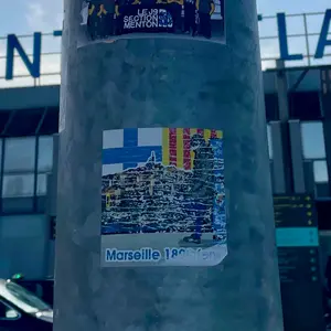 Olympique de Marseille football sticker #3195 found in this city
