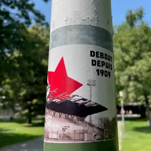 Red Star FC football sticker #2439 found in this city