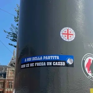 Atalanta BC football sticker #2672 found in this city