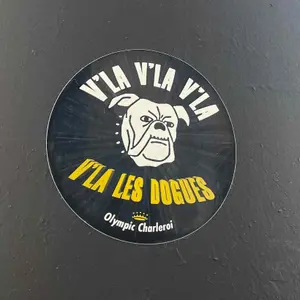 Olympic Charleroi football sticker #2928 found in this city