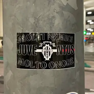 Juventus FC street sticker #3093 -- Italy football