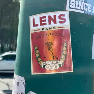 Racing Club de Lens football sticker #4161 found in this city