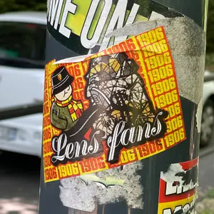 Racing Club de Lens football sticker #4185 found in this city