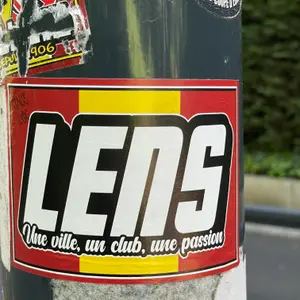 Racing Club de Lens football sticker #4196 found in this city