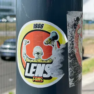 Racing Club de Lens football sticker #4231 found in this city