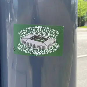 AS Saint-Étienne football sticker #4272 found in this city