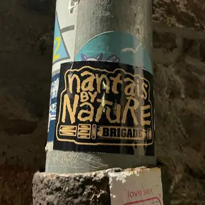 Nantes football sticker #3251 found in this city