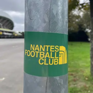 Nantes football sticker #3286 found in this city