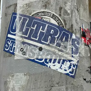 Strasbourg football sticker #3550 found in this city