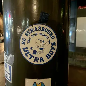 Strasbourg sticker