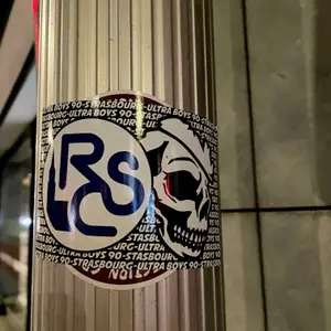 Strasbourg football sticker #3561 found in this city