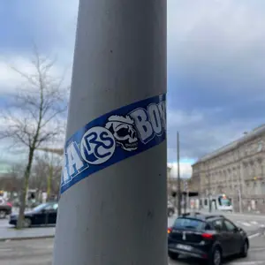 Strasbourg football sticker #3575 found in this city