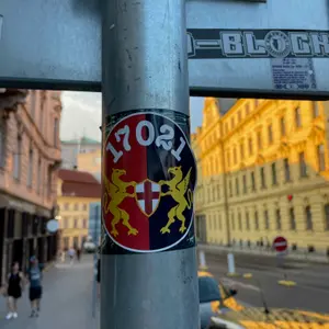 Genoa CFC street sticker #2458 -- Italy football