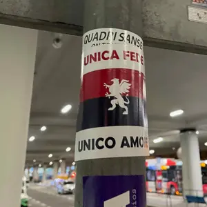 Genoa CFC football sticker #3270 found in this city