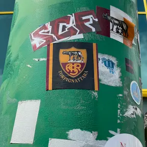 AS Roma football sticker #3775 found in this city