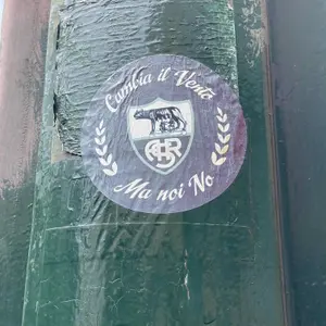 AS Roma football sticker #3945 found in this city