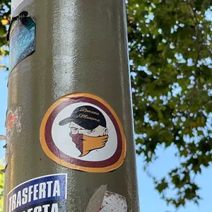 AS Roma football sticker #4418 found in this city